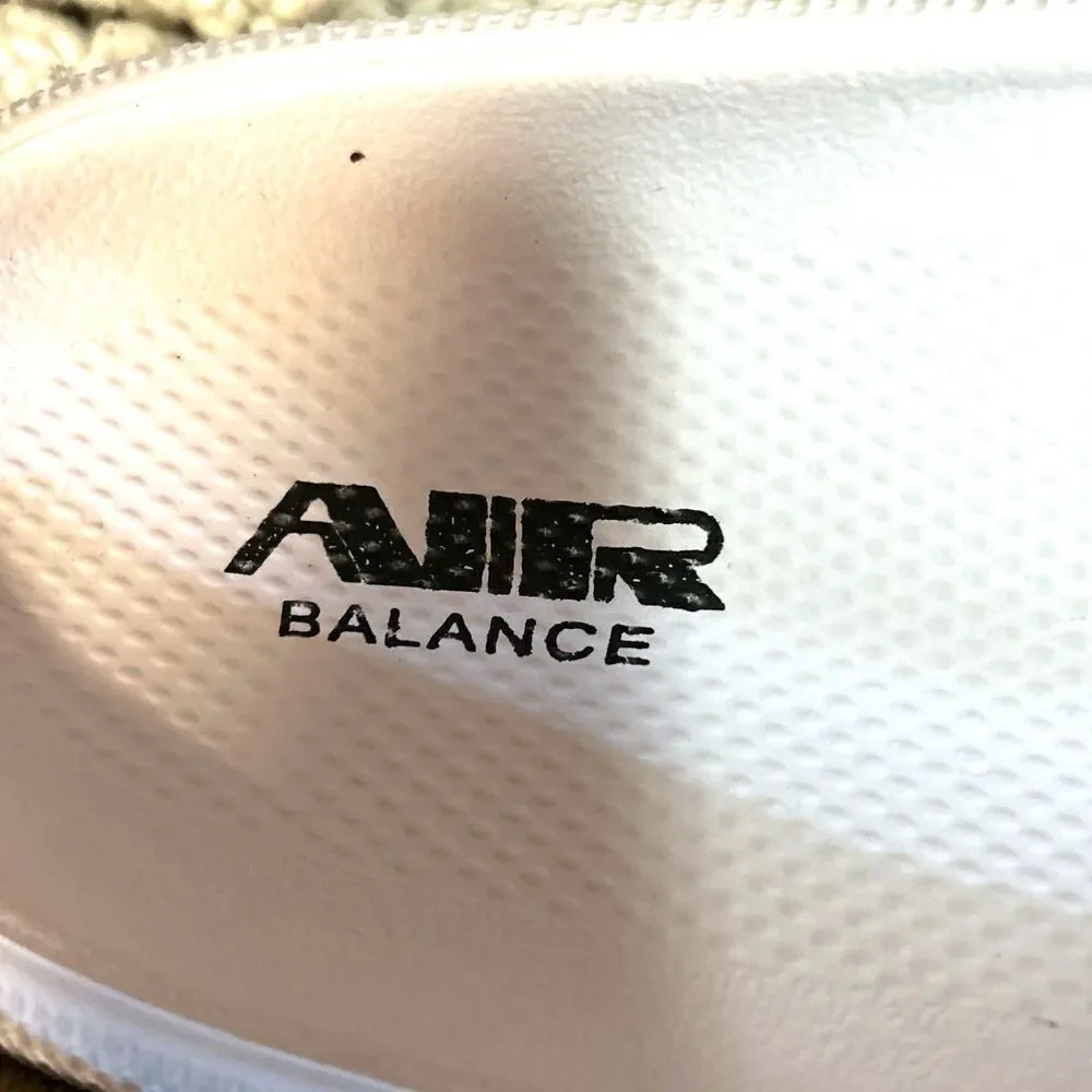 Air Balance Men's White Slides Size 8 41
